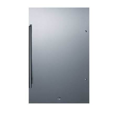 SUMMIT Shallow Depth Outdoor Built-In All-Refrigerator  ADA Compliant