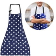thumbnail image 3 of Linen Cooking Apron Adjustable Kitchen Apron Soft Chef Apron with Pocket for Women and Men, 3 of 6