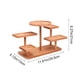 thumbnail image 3 of Expositor de madera multicapa, estante de madera natural con estanterías de 5 niveles, organizador versátil para plantas, figuritas y objetos decorativos, café y caqui, 3 of 6