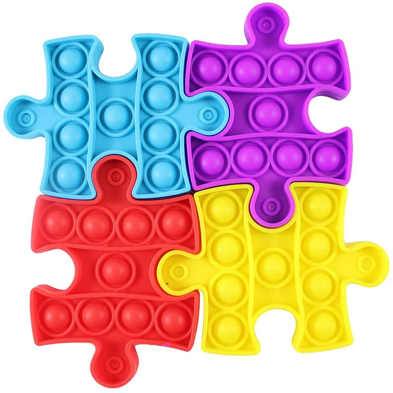 4 piece Pop Bubble Puzzle