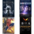 thumbnail image 1 of Assorted 4 Pack DVD Bundle: Riddick Collection, Unidentified, SPIDER MAN 3, Pacific Rim Uprising, 1 of 5