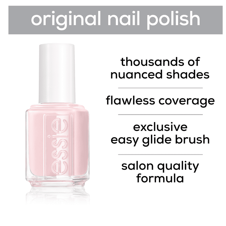essie salon-quality nail polish, vegan, Spring 2023, pink shimmer, feel the  fizzle , 0.46 fl oz - Walmart.com