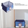 thumbnail image 4 of SHENMO Clothes Storage with Handle Non‑woven PVC Zipper Waterproof Dust‑proof Storage Bin Foldable Storage Box for Quilts Pillows Blankets ClothesNavy, 4 of 7