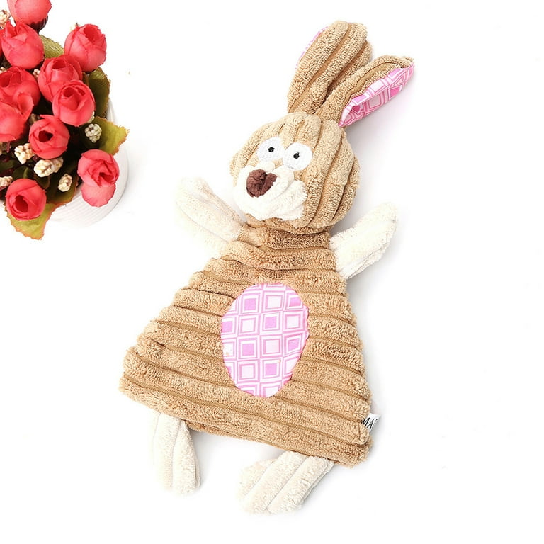 Voovpet Rabbit Chew Toys for Dogs Soft Dog Squeaky Toys - Educational  Squeaky Toys Bite Resistant Plush Foraging Instinct Training - China Dog  Squish Mallows and Dog Stuffed Animals price