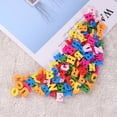 thumbnail image 3 of CIMAXIC 200pcs 15mm DIY Doodle Educational Toy Small Natural Wooden Slice Scrapbooking Embellishments DIY Craft Decor (Colorful English Letters Pattern),0.59"X0.59"X0.2", 3 of 4