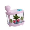 thumbnail image 1 of Humidificador difusor , silencioso, para decoración de peceras, , aceites esenciales, para estudio, hotel, baño, escritorio y oficina. Rosa, 1 of 8