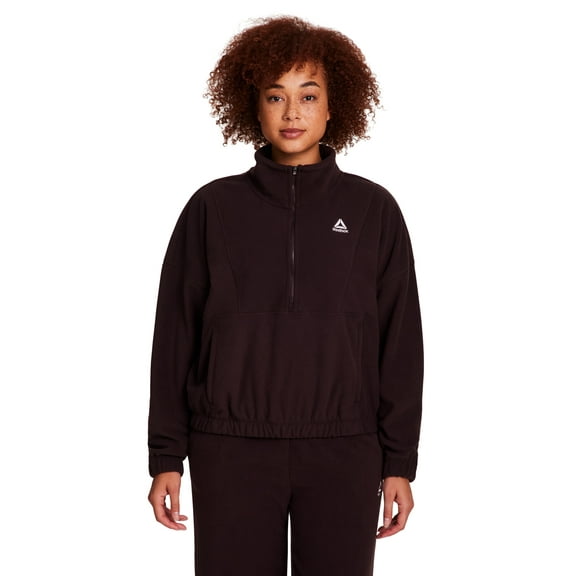 Reebok Women's and Women's Plus Cozy Half Zip Pullover, Sizes XS-4X