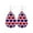 F, variant on Zatoumnr Fashion Independence Day Earring Women Earrings Jewelry Accessories Gifts Patriotic Earrings 4th of July Earrings for Women