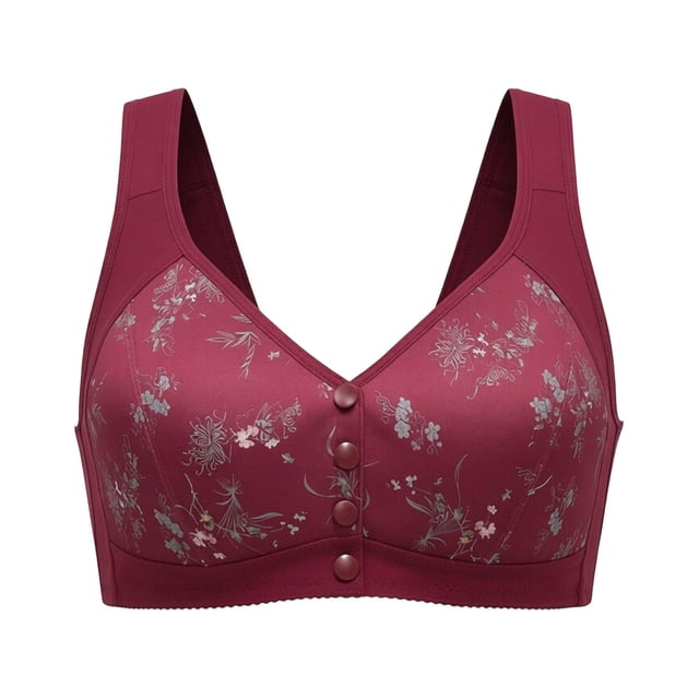 Product Classification Bra Womens Lingerie Front Buttoned Backless Comfortable Seamless Supportive Design with Adjustable Straps and Cup Shaping for Casual Everyday Wear
