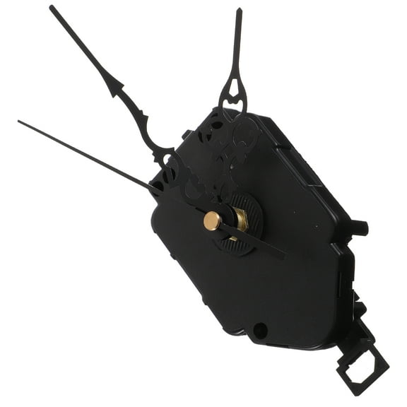 Pawsdot Battery Operated Clock Mechanism Quartz Movement Plastic Black 1 Set