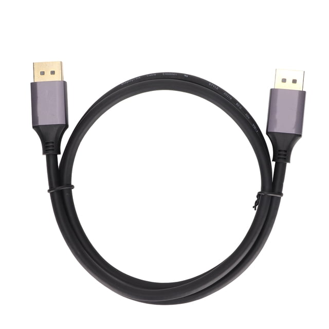 Cable DisplayPort 8K 60HZ 4K 144HZ DP1.4 30AWG OD6.0mm Cable de transmisión bidireccional 3m