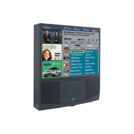 RCA P61939 - 61" Diagonal Class rear projection TV (CRT) - black
