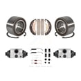 thumbnail image 1 of Transit Auto Rear Wheel Cylinders and Drum Shoes Hardware Bearing Kit for Car 2014 2018 Ford Fiesta ST - Left Right Side (Driver Passenger) K7D-101515, 1 of 11