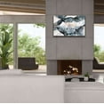 thumbnail image 4 of Epic Graffiti'Abstract River' by Christov Art, Giclee Canvas Wall Art, 40"x26", 4 of 8