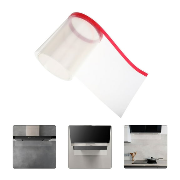 Kitchen Hood Baffle Pvc Exhaust Hood Smoke Concentration Guard For Effective Smoke Collection Ventilation Shield For Range Hood