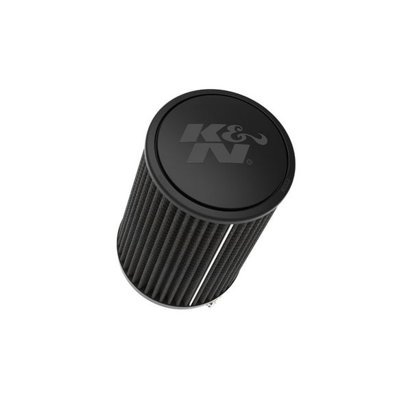 K&N Universal Clamp-On Air Filter: High Performance, Premium, Washable, Replacement Filter: Flange Diameter: 4 In, Filter Height: 9 In, Flange Length: 1.5 In, Type: Dry Synthetic, RU-3112HBK