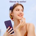 thumbnail image 2 of Threehao Funda para Samsung Galaxy S24 FE Case Uso Rudo, Ultra Delgado Flexible Silicona Púrpura Car, 2 of 6