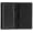 Black, variant on Leather Checkbook Cover for Men and Women, Check Book Case Card Holder with Free Divider, Standard Register Duplicate Checks with pen inserts