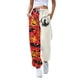 thumbnail image 1 of Pantalones deportivos con temática de Halloween para mujer, cómodos pantalones deportivos de dos tonos con diseño de estampado de calabaza y murciélago, 1 of 4