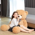 thumbnail image 3 of Peluche gigante con forma de oso de peluche SNOWOLF de 120 cm, 3 of 6