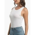 thumbnail image 4 of Womens Tank Top Sleeveless Racerback High Neck Casual Basic Fashion, 4 of 4