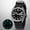 Black Nylon, variant on BERNY Titanium Watches for Men, Japanese Quartz Movement Men's Field Watch with Canvas Strap, 10ATM Waterproof Military Wristwatch, Analog Sport Watches, Blue