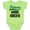 Lime Green, variant on Inktastic Future Drag Racer Boys Baby Bodysuit