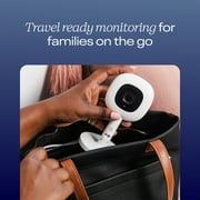 Nanit Pro Baby Monitor and Flex Stand, Provides 130° View, Portable