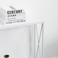 Zimtown Console Table, Sofa Table, Metal Frame, Easy Assembly, for