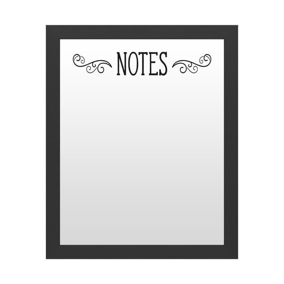 Trademark Fine Art 'Notes Serrif' Markerboard by ABC