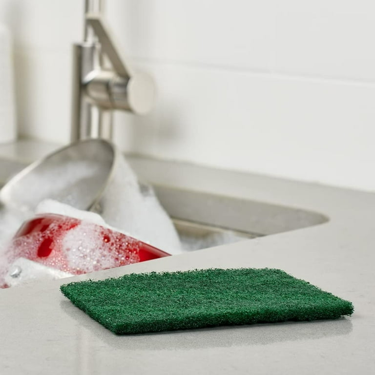 BRILLO Scrub Brush 2 Pack Kitchen Cleaning Sink Dish Washing Scrubber  Bathroom