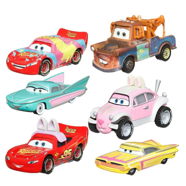 Cars Disney Pixar, Lightning Mcqueen Easter Edition Play Vehicle