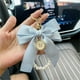 thumbnail image 5 of Fiudx Llavero con Cadena de Perlas, Elegante Diseño de Lazo y Cadena, Extensor Versátil para Correa de Bolso, Accesorio Moderno para Bolso, Regalo Elegante para Mujer, Tamaño Compacto, Fácil de Poner, 5 of 5