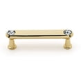 thumbnail image 3 of Alno C214-3-PA Swarovski Crystal 3" Cabinet Crystal Pull Polished Antique, 3 of 7