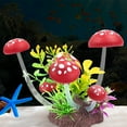 thumbnail image 7 of KYAIGUO Fish Tank Decor, Artificial Micro Landscape Garden Sand Table with Realistic Design Smooth Surface Mushroom Plant Aquarium Decorations Fish Tank Accessories, 7 of 7
