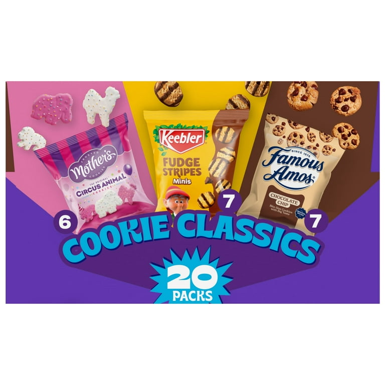 Keebler Assorted Cookie Classics Variety Pack 20 Pouches 20 oz