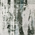 thumbnail image 5 of Oriental Weavers Malibu Washable Area Rug - MAL03 - 3'6" x 5'6" - in Gray/ Teal - Modern Style, Non-Slip, Stain Resitant, Ultra Low Pile, Entrway, Bedroom Rug, 5 of 5