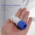 thumbnail image 5 of 10pcs/lot Nac3fca Speakon Plug 3 Pin Male Powercon Connector 20a 250v Ac Power Plug Connector White, 5 of 5