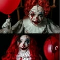 thumbnail image 4 of 2 Pieces Clown Face Gems Jewels Tattoo Stickers for Halloween Makeup, Day of the Dead Rhinestone Crystal Stones Body Gems or Halloween Festival Rave Party Outfit, 4 of 6