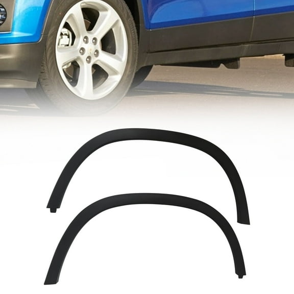 2 Pcs Front Fender Wheel Arch Molding Trims For 2013 2014 2015 2016 Chevrolet Trax 95275451, 95275450