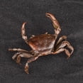 thumbnail image 3 of Japanese-style handmade antique-style solid copper crab tea pet ornament, creative tea play, tea nurturing, auspicious crab tea play, 3 of 4