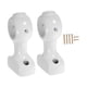 thumbnail image 5 of 2 soportes para barra de cortina, colgadores multifuncionales para pared. Blanco, 5 of 9