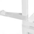 thumbnail image 6 of DWVO 53" Tilt Out Laundry Hamper Cabinet with 2 Baskets 6 Hooks and 3 Storage Shelves, White, 6 of 11