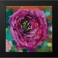 thumbnail image 2 of Boho Hue Studio 15x15 Black Modern Framed Museum Art Print Titled - Peripheral Rose 1, 2 of 5