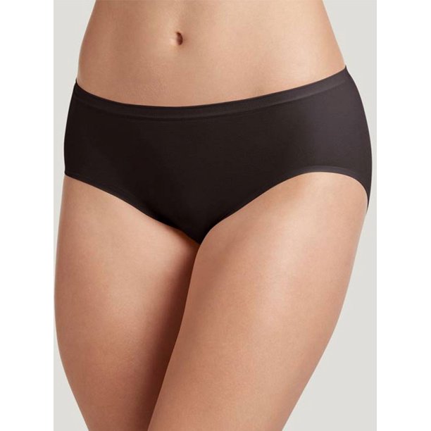 Jockey Jockey Women's Air Seamfree Hi Cut Brief, Black, 6 Walmart