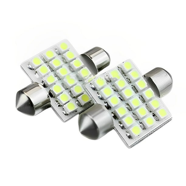 Kenally Luz de techo de coche, repuesto portátil, mejora modificada desmontable, 12V CC, accesorios para lámpara de techo de maletero de lectura de Bombillas para automóviles Kenally VI018298-00
