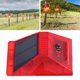 thumbnail image 3 of Luz solar estroboscópica, con control remoto, lámpara de alarma impermeable IP65, 4 modos de sensor de movimiento para Orchard Farm Villas LYD Suministros de jardín, 3 of 8