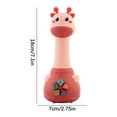 thumbnail image 2 of Pink Children'S Amplifying Microphone Toy, Early Learning Lightweight Design, Sound Effects For Singing Practice, 2 of 5