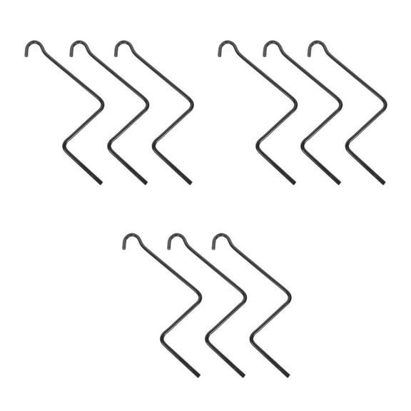 HEMOTON Hemoton 9 Pcs Auto Floor Jack Lifting Handle Replacement Manual Crank Handle Hand Jack Tire Lifting Tool Jack Accessories for Tire Tool Kit