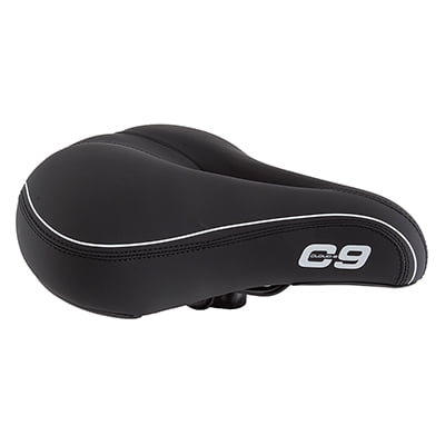 Cloud-9 Cruiser Select Airflow ES Saddle Black Soft Vinyl Unisex Hybrid Bike eBa